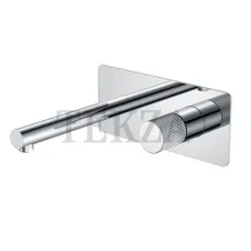 Boheme Stick Смеситель для раковины из стены, комплект Stick 125-CRCR.3 Chrome LINEA