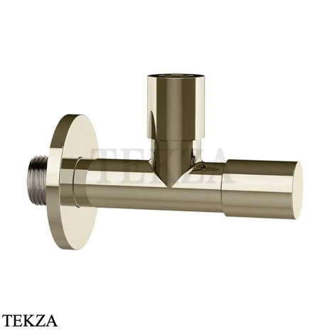 Gessi Запорный клапан с фильтром, левостороннее закрытие 01432-720, никель глянец