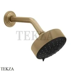 Gessi VENTI20 Верхний душ 129 с настенным креплением 65158-726, Warm Bronze Br. PVD