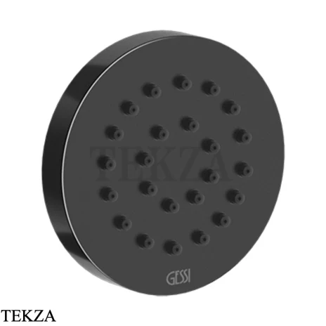 Gessi INCISO SHOWER Боковая форсунка круглая 32971-706, Black Metal PVD