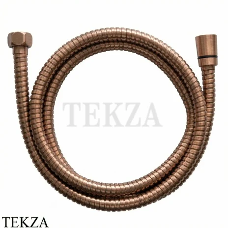 Nicolazzi Душевой шланг с двойным зажимом, конический 150 см R7097RA, Copper