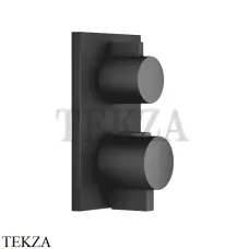 Dornbracht Symetrics xTOOL Термостат для душа, 2 потока, внешняя часть 36426670-33, черный матовый