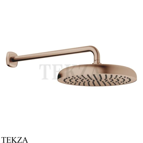 Dornbracht COYA Верхний душ D300 с настенным креплением 28677404-42, Brushed Bronze