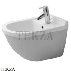 Duravit Starck 3 Биде подвесное, 1 отверстие под смеситель 2280150000, белый глянец