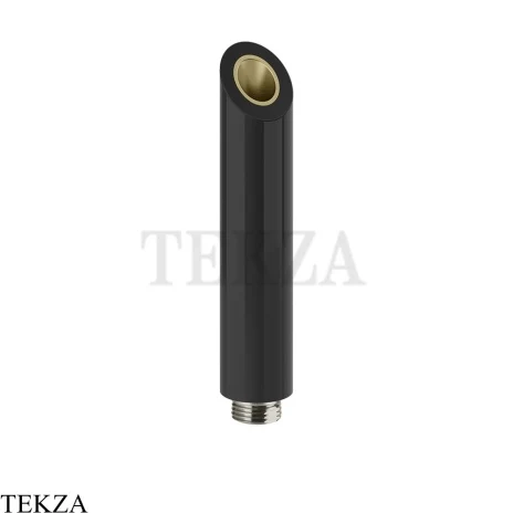 Gessi Душевая лейка Kneipp из черного ABS пластика 32930-727, Brass Br. PVD