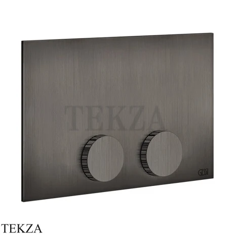 Gessi INGRANAGGIO Клавиша смыва для инсталляции TECE, TeceProfil, TeceBox 54641-707, black хром Brush