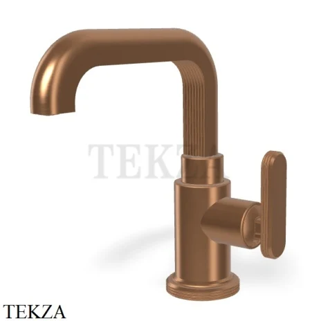 FIMA Carlo Frattini Park Line Смеситель для раковины, с донным клапаном F1321ZS, Brushed Amber Bronze