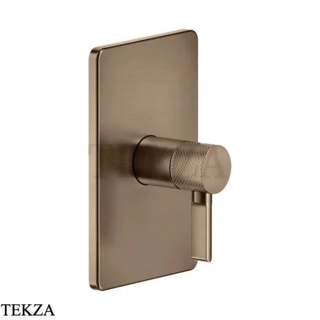 Gessi INCISO SHOWER Смеситель для душа, внешняя часть 58061-761, Coffee Bronze Br. PVD