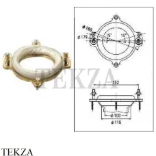 TOTO NEOREST AH Фланец для унитаза, необходим при сливе в пол