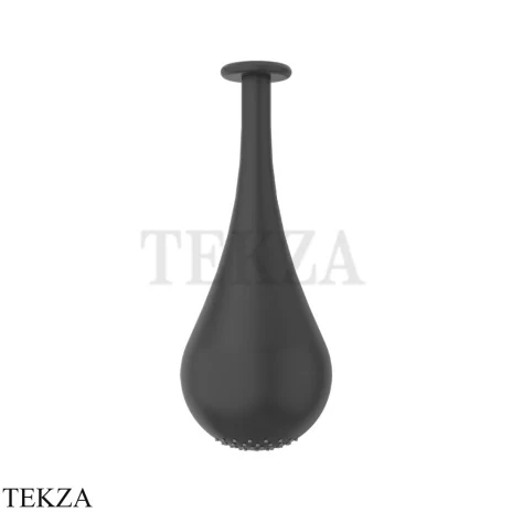 Gessi Goccia Потолочная каплевидная душевая лейка 33751-299, Matte Black