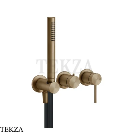 Gessi 316 SHOWER Смеситель для душа, внешняя часть 54039-791, Deep Bronze Brushed PVD