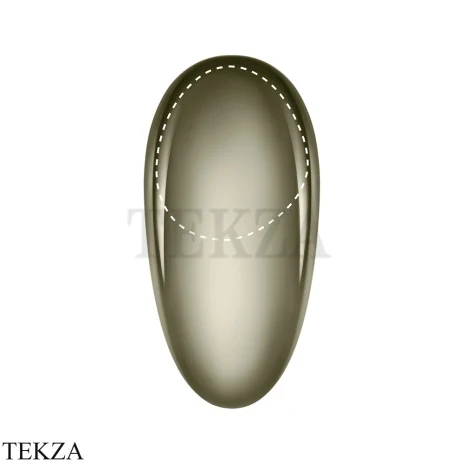 Gessi Equilibrio Излив для раковины на столешницу 52001-720, Nickel PVD