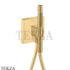 Axor Starck Citterio Porter-набор ручного душа 2jet с выводом и держателем, Brushed Gold