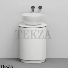 CIELO Arcadia Tiberino Тумба TIMOCC с раковиной белый глянец, слив в пол, Talco