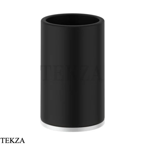 Gessi INCISO accessories Стакан настольный, композит черный 58532-279, белый матовый