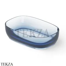 Dea Design Washbasins Раковина настольная Glasstech DD9092 550 R7, Royal Blue R7