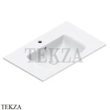 Catalano Italy Раковина врезная с 1 отв. 80 см, с переливом 0720811001, белый глянец