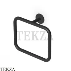 Zucchetti PAN Держатель для полотенца кольцевой ZAC625.N1, черный goffrato