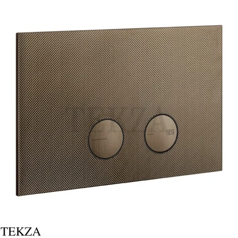 Gessi Total look Клавиша смыва для инсталляции Geberit Sigma 8 и Sigma 12, 54681-761, Coffee Bronze Brushed PVD