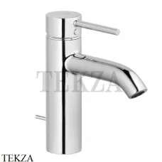 Kludi BOZZ Смеситель для раковины 100, с донным клапаном 382800576, хром глянец