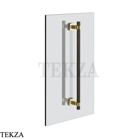 Gessi Jacqueline Полотенцедержатель для крепления на стекло, 45 см 77735-710, шампань глянец