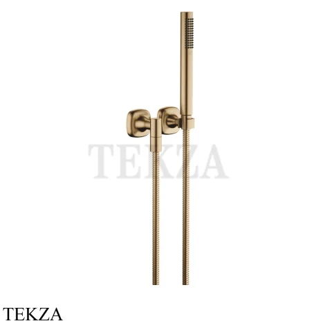 Dornbracht COYA Душевой гарнитур с отдельными розетками 27808404-39, Dark Brass сатинированный