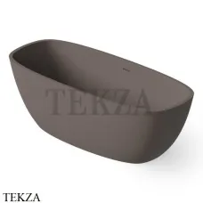 Dea Design Soul Ванна отдельностоящая скругленная 170x72 Solid Surface DD8630 1700 6, Grey Brown №6