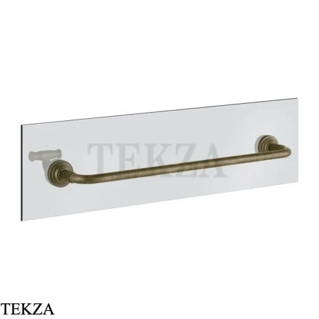 Gessi VENTI20 Полотенцедержатель для крепления на стекло, 45 см 65513-713, Antique Brass