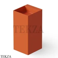 Dea Design Pedestal Basin Раковина напольная квадратная Solid Surface DD2019 420 7, Orange №7