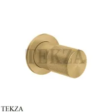 Gessi Habito RIGATO Смеситель для душа, внешняя часть 70599-727, Brushed Brass