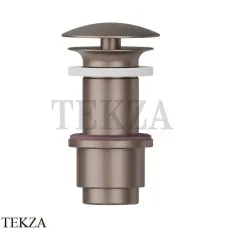 Newform Донный клапан для раковины 65-85 со свободным сливом 229.M0.075, Copper Glossy