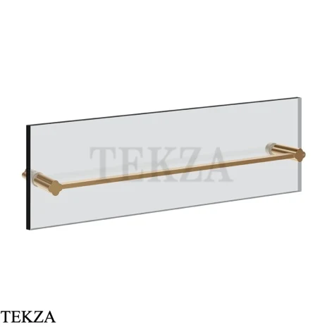 Gessi Ludovica Полотенцедержатель для крепления на стекло, 60 см 76515-726, бронза Brushed