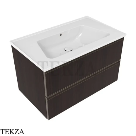 Flaminia Bloom тумба подвесная Cubika без раковины 85×50×50 см, 2 ящика, эвкалипт Eucalipto