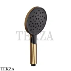 Gessi Shower Душевая лейка 3-х позиционная с черным диском 47350-726, Warm Bronze Br
