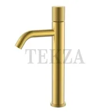 Boheme Stick Смеситель для раковины высокий Stick 122-MG.2 Mat Gold с ручкой TOUCH