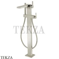 Keuco EDITION 11 Смеситель для ванны напольный, внешняя часть, Никель шлифованный