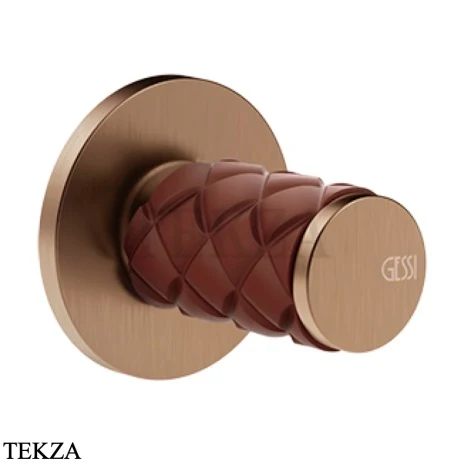 Gessi Pelle Tresse Смеситель-рычаг управления, внешняя часть 78209-445, Red Cherry/ Copper Br. PVD