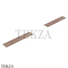 Gessi Shower G Drains Боковая крышка 70см для сливной фитинга, 67053-708, Copper Br. PVD