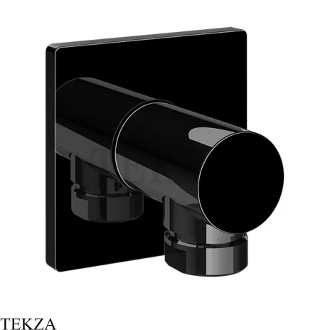 Gessi Incastri Вывод воды для душа 73069-706, black хром глянец