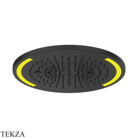 Gessi COLOUR Накладная душевая панель 350, 4 функции 57878-299, Black XL