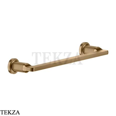Gessi INCISO accessories Держатель для полотенца 30 см 58497-726, Warm Steel Br. PVD