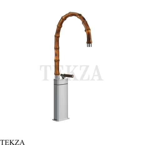 Gessi Jacqueline Смеситель для раковины высокий, без донного клапана 77237-031, хром глянец