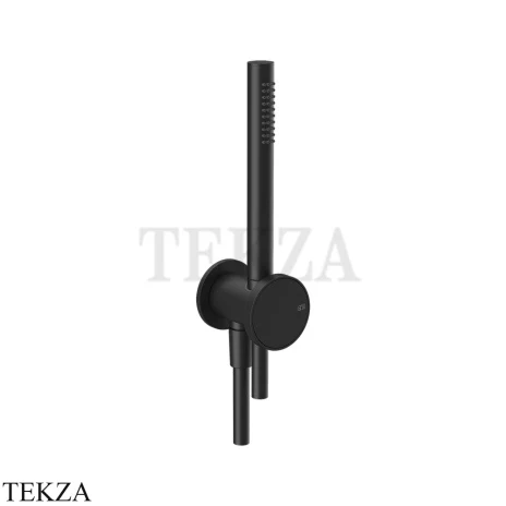 Gessi Origini ACCENT Душевой комплект с лейкой, шланг 1,50 м 66123-299, Black XL