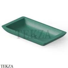 Dea Design Washbasins Раковина настольная 80х45 Solid Surface DD9013 800 10, Green №10