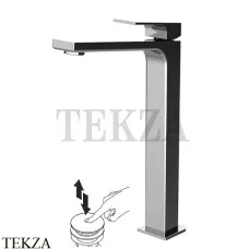 FIMA Carlo Frattini FIT Смеситель для раковины, с донным клапаном, F3381/HCR хром глянец