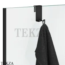 Decor Walther CONTRACT DH 2 Крючок для душевой двери 0902060, черный матовый
