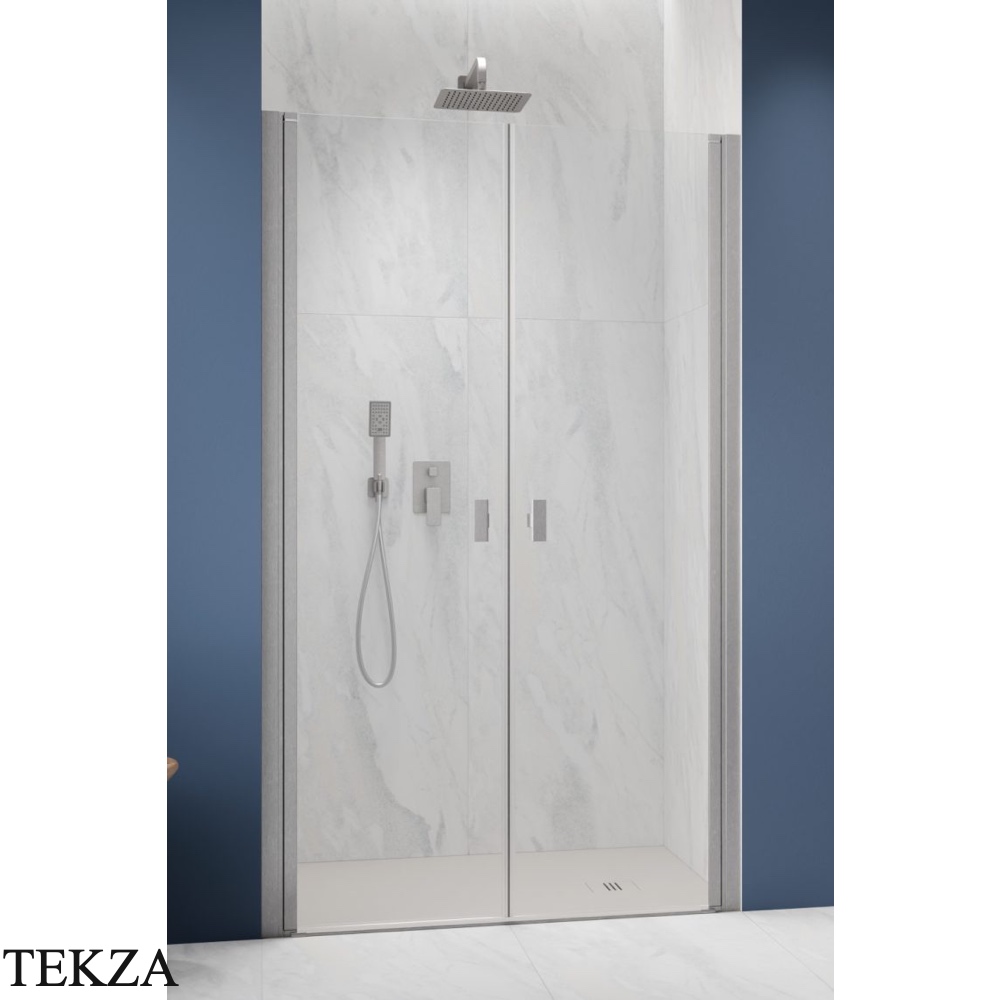 Radaway Nes 8 DWD I Душевая дверь 50 см, левая L, 10077050-91-01L, брашированный никель