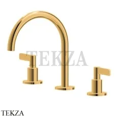 Newform Blink Chic Смеситель для раковины, без гарнитура 71000.61.020, PVD Glossy gold