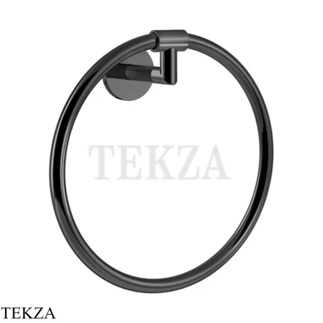 Gessi ANELLO Держатель кольцевой для полотенца 63809-706, Black Metal PVD
