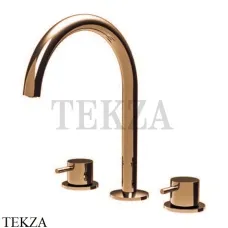 FIMA Carlo Frattini Spillo UP Смеситель для раковины, с донным клапаном F3161ZL, Amber Bronze